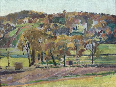 Vanessa Bell (1879-1961)Landscape at Asheham, c. 1912