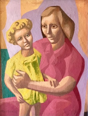 Eric Malthouse (1914-1997)Mother and Child, 1950