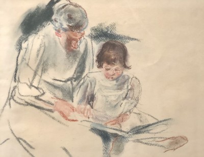 Thérèse Lessore (1884`-1945)Bedtime Story, c. 1915