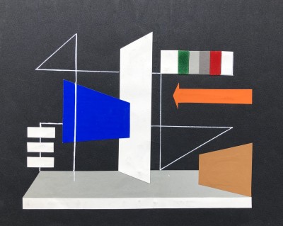 Maurice Genis (1925-2013)Constructivist Composition, 1950
