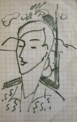 Edward Wolfe, Self Portrait, 1934