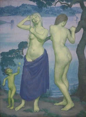 Henry Lamb (1883-1960)The Lake, 1911