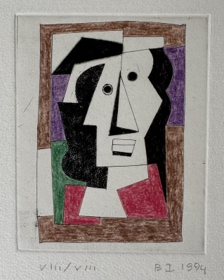 Bryan Ingham (1936-1997)Mediterranean Head, 1994