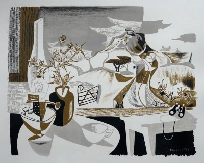 Bryan Wynter (1915-1975)Landscape with Xerophyte, 1948