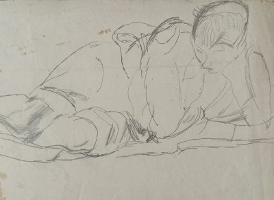 Duncan Grant (1885-1978)Woman Reading, c. 1920