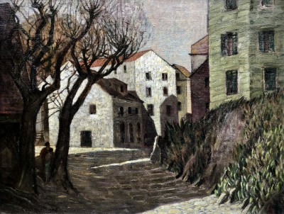 Guy Kortright (1876-1948)Spanish Town, c. 1930