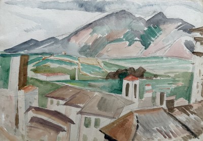 Roger Fry (1866-1934)Italian Landscape, 1913