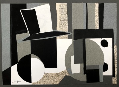 Jacques André Duffour (1926-2016)Surrealist Collage, c. 1950