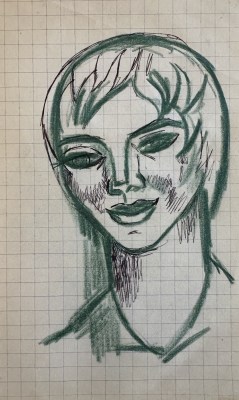 Edward Wolfe, Smiling Woman, 1934