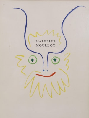 Pablo Picasso (1881-1973)L' Atelier Mourlot Face, 1965