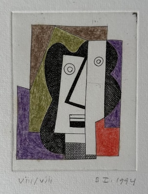Bryan Ingham (1936-1997)Mediterranean Head, 1994