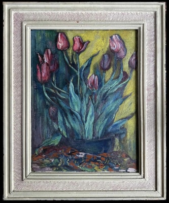 Alfred Wolmark (1871-1961)Still Life with Tulips, 1919