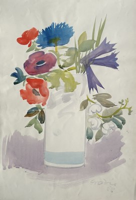 William Crosbie (1915-1999)Still Life with Flowers, c. 1950s