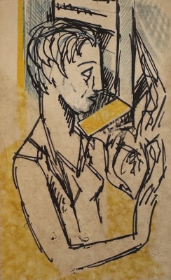 Edward Wolfe, Boy with Arms Raised, c. 1930s