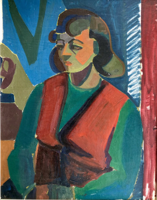 Tanja Sinelnikov (1917-1976)Seated Woman, c. 1950