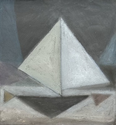 Roy Turner Durrant (1925-1998)Sail Boat Composition, 1969