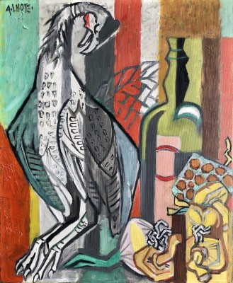 André Lhote (1885-1972)Nature morte à la pintade, 1952