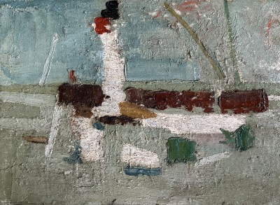 Jan Jacob Kate (1914-1996)Harbour, c. 1950