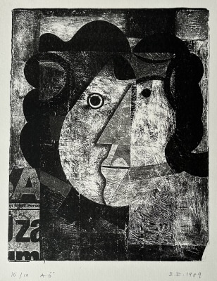 Bryan Ingham (1936-1997)Portrait of Aysel, 1989