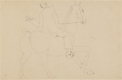 Henri Gaudier-Brzeska (1891-1915)Horse and Rider, 1912