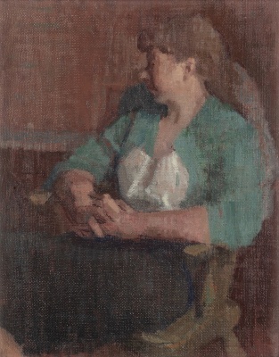 Philip Matthews (1916-1984)Seated Woman