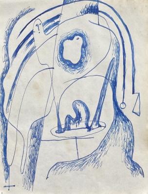 William Crosbie (1915-1999)Surrealist Composition, 1938