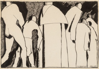 Horace Brodzky (1885-1969)Figure Composition, 1916
