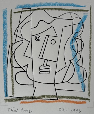 Bryan Ingham (1936-1997)Mediterranean Head, 1996