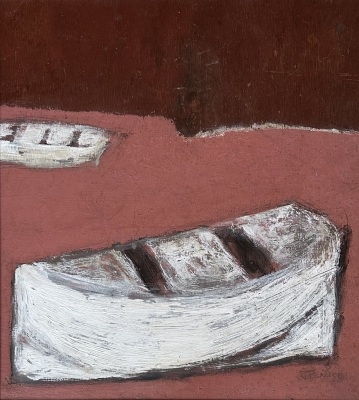 Jack Pender (1918-1998)White Boats, c. 1957