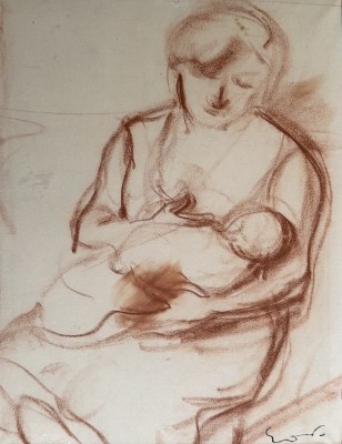 Othon Friesz (1879-1949)Mother and Child, c. 1925