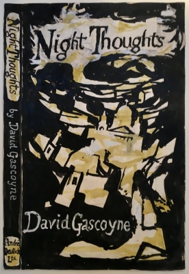 Julian Trevelyan, Cover Design for David Gascoyne's 'Night Thoughts', 1956