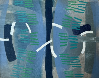 John Wealthy (1938-2016)Witness For The Circular (Blue Series)