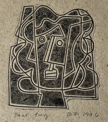 Bryan Ingham (1936-1997)Mediterranean Head, 1996