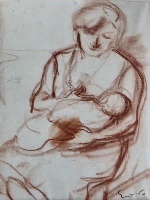 Othon Friesz (1879-1949)Mother and Child, c. 1925