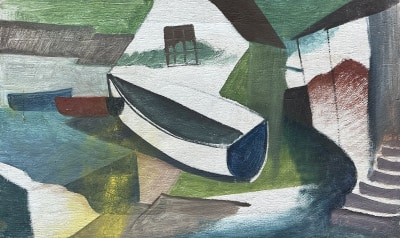 Frederick Roberts Johnson (1900-1986)Polperro, c. 1930
