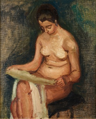 Jean Marchand (1883-1940)Nude Reading, c. 1919