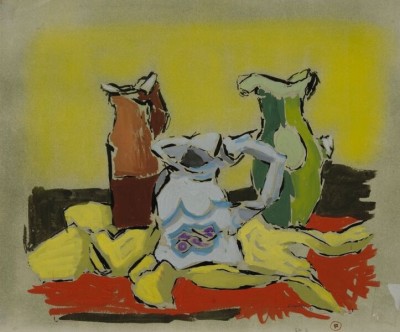 Kenneth Lauder (1916-2004)Three Jugs, 1951