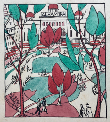 Doris Hatt (1890-1969)Leicester Square, c. 1924