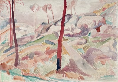 Roger Fry (1866-1934)Italian Landscape, 1913