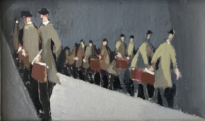 George Lambourn (1900-1977)Commuters, c. 1929