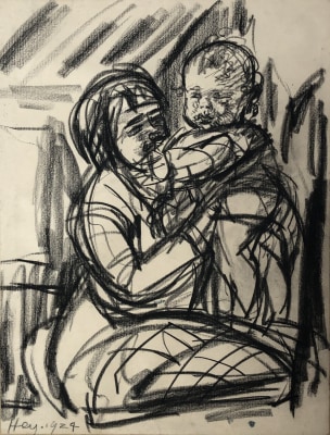 Cicely Hey (1896-1980)Mother and Child, 1924