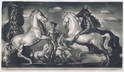 Robert Charles Peter (1888-1980)Horses and Warriors, c. 1925