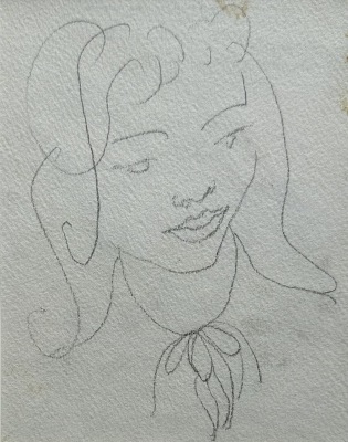 Edward Wolfe, Study of a Woman, c. 1930s