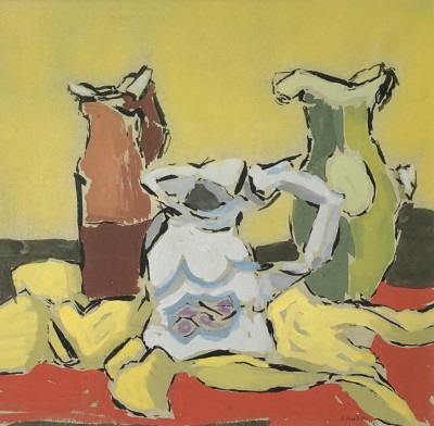 Kenneth Lauder (1916-2004)Three Jugs, 1951