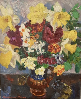 Louis Berthommé-Saint-André (1905-1977)Still Life with Spring Flowers, c. 1938