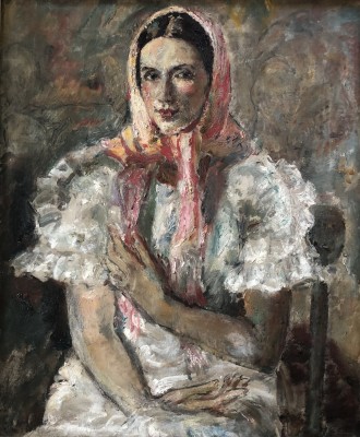 Ethel Walker (1861-1951)Portrait of Olga, 1935