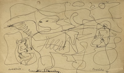 William Crosbie (1915-1999)Creation (Surrealist composition), 1948