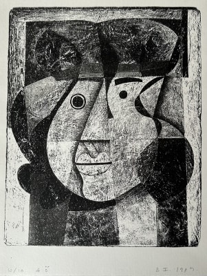 Bryan Ingham (1936-1997)Portrait of Aysel II, 1989