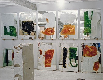 carlito carvalhosa, espelhos graxos, 2003-2011