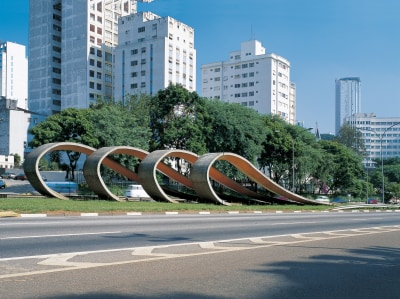 tomie ohtake, monumento à imigração japonesa, 1988